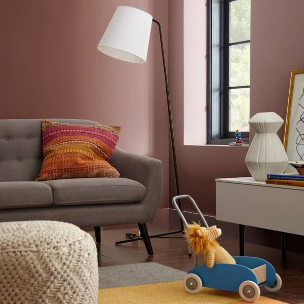 BEHR DYNASTY 8 oz. #S170-7 Dark Cherry Mocha One-Coat Hide Matte