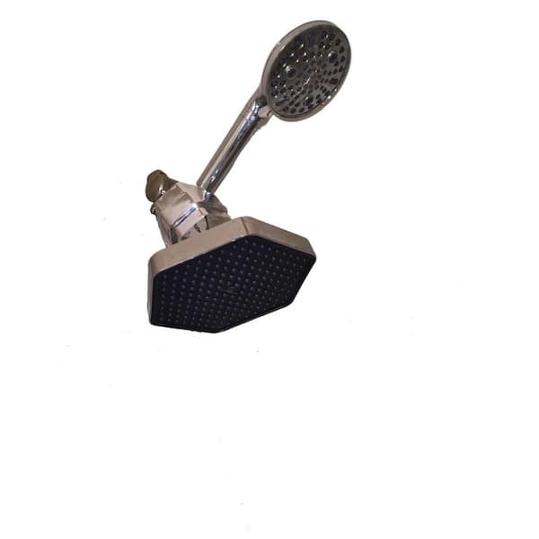 Chrome Luxury Shower Head Water Filtration System with 20 Stage Shower Filter, Chlorine, Fluoride, Heavy Metals