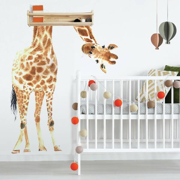 RoomMates Giraffe Peel and Stick Giant Wall Decals