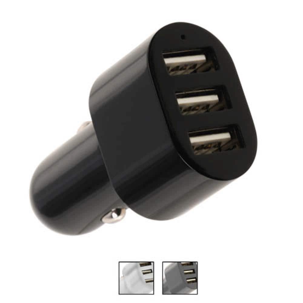 iLive Dual USB Wall and Car Charger IAC73B - The Home Depot