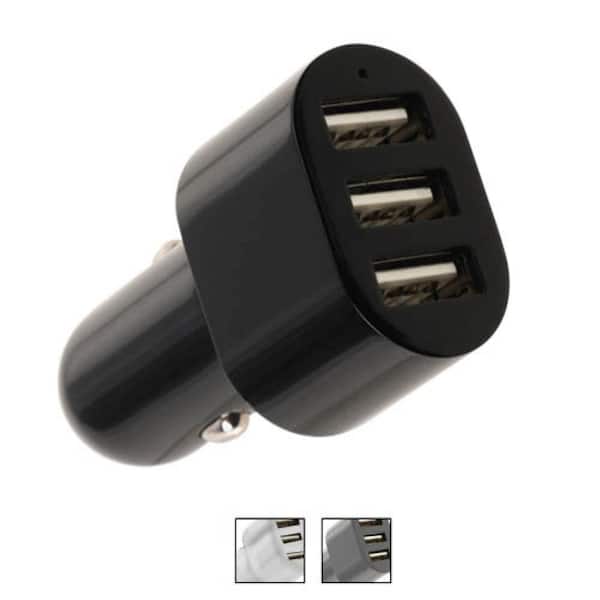 Tech and Go 4.4 Amp 3-Port Car Charger 141 0406 TG3 - The Home Depot
