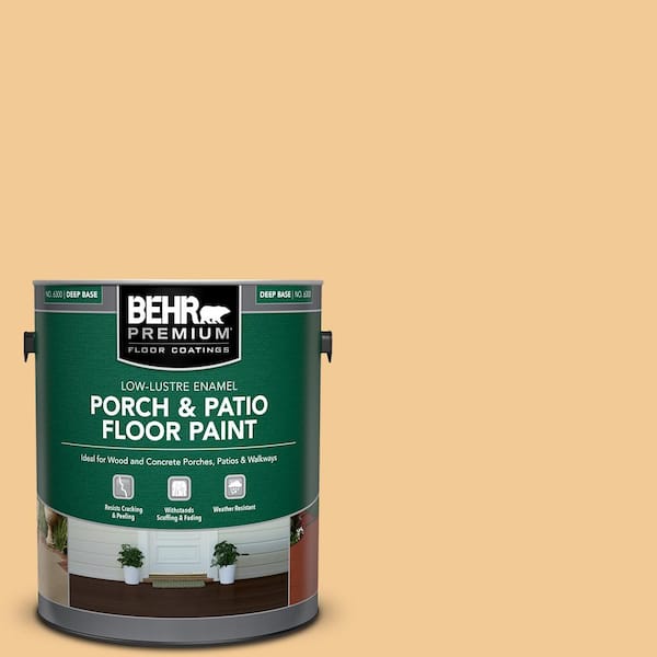 BEHR PREMIUM 1 gal. #M260-4 Lunch Box Low-Lustre Enamel Interior/Exterior Porch and Patio Floor Paint