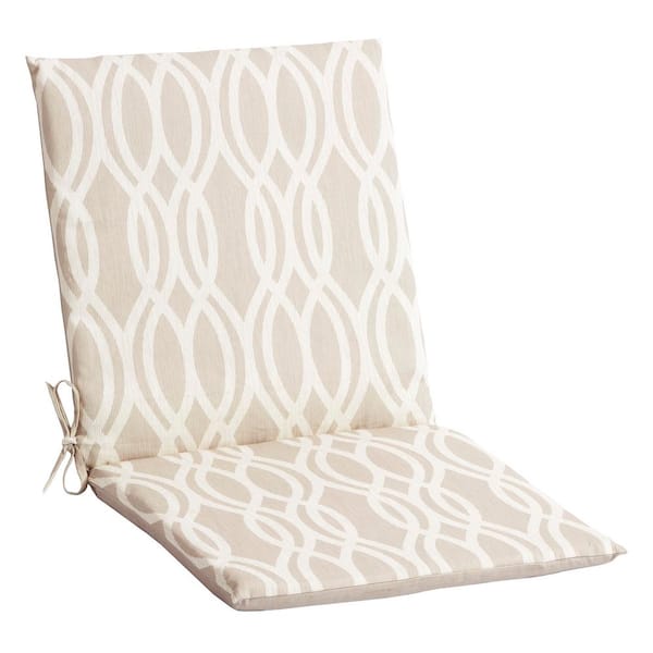19.5 in. W x 19.5 in. Sling Stack Outdoor Cushion in Duo Lattice