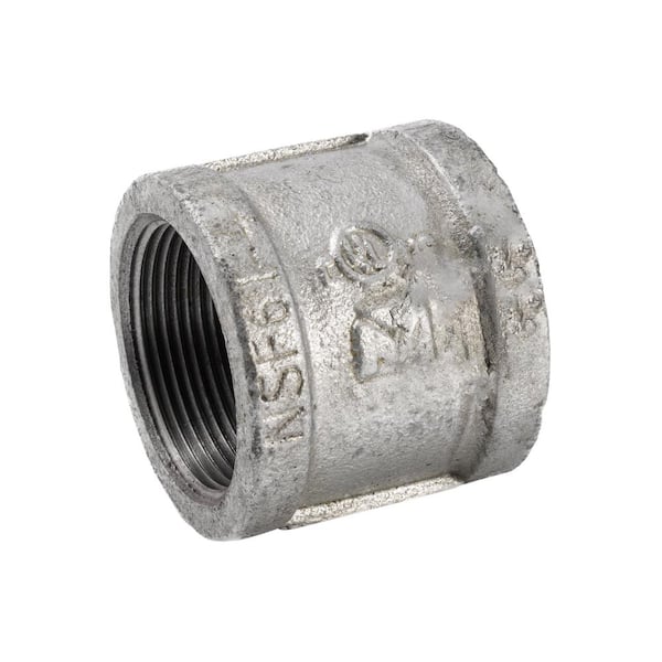 Southland 1-1/2 in. Galvanized Malleable Iron FPT x FPT Coupling Fitting