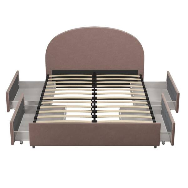queen size cot with storage