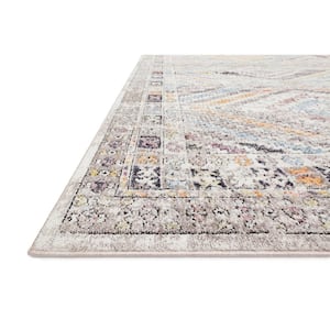 Dante Ivory/Multi 5 ft. 3 in. x 7 ft. 2 in. Bohemian Area Rug