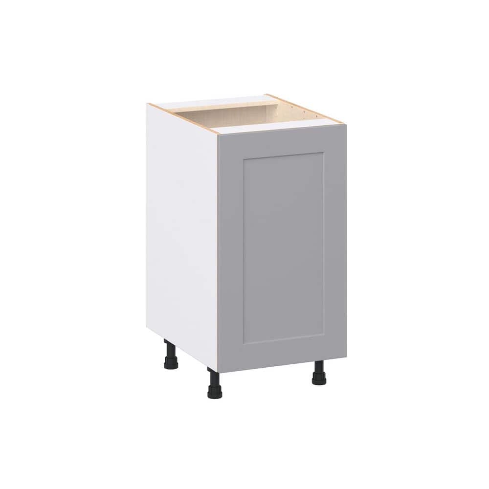 Roseland 18 in. W x 24 in. D x 34.5 in. H Assembled Shaker Full Height Door Base Kitchen Cabinet in Slate Gray price history on PriceWatchPro