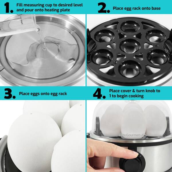 how to use elite platinum egg cooker