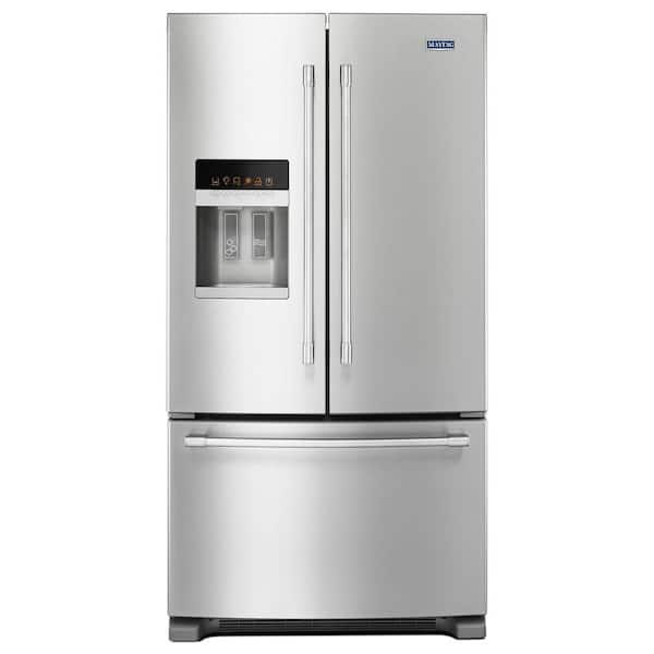Maytag MFI2570FEZ- 25 cu. ft. French Door Refrigerator in Fingerprint Resistant Stainless Steel 0
