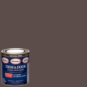 1 qt. Traditional Brown Gloss Interior/Exterior Oil Paint