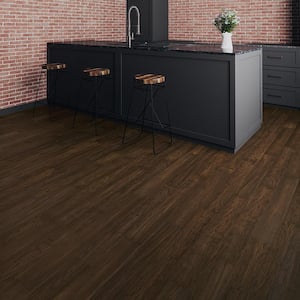 Black Elk Peak Hickory 0.28 in. T x 6.5 in. W Waterproof Engineered Hardwood Flooring (21.8 sq. ft./case)