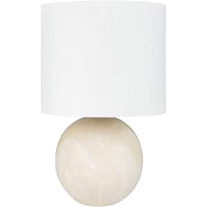 Rhys 21.5 in. White Indoor Table Lamp