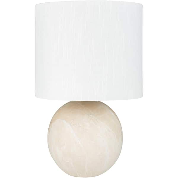 Livabliss Rhys 21.5 in. White Indoor Table Lamp