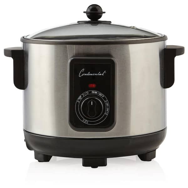 Continental 5.8 Qt. Electric Deep Fryer and Multi Cooker Stainless Steel