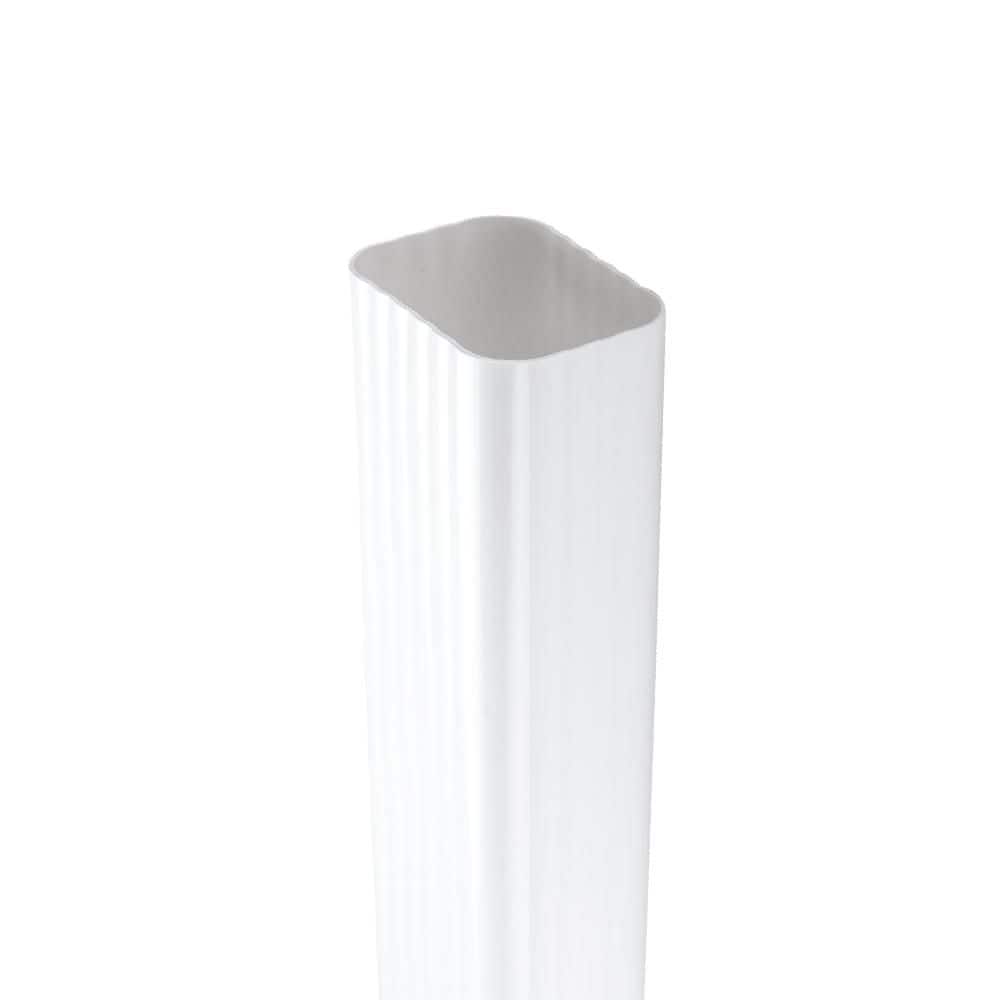 2 in. x 3 in. x 15 in. White Vinyl Downspout Extension price history on PriceWatchPro