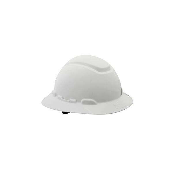 3M White Full-Brim Non-Vented Hard Hat 