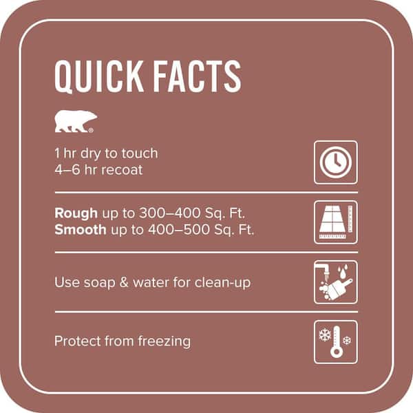 1 gal. #ECC-34-3 Terra Cotta Sun Self-Priming 1-Part Epoxy Satin Interior/Exterior Concrete and Garage Floor Paint