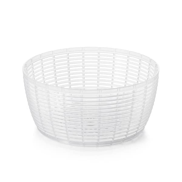 GCP Products Functional, Fruits, Vegetables Mini Salad Spinner, 1.4 Qt,  White