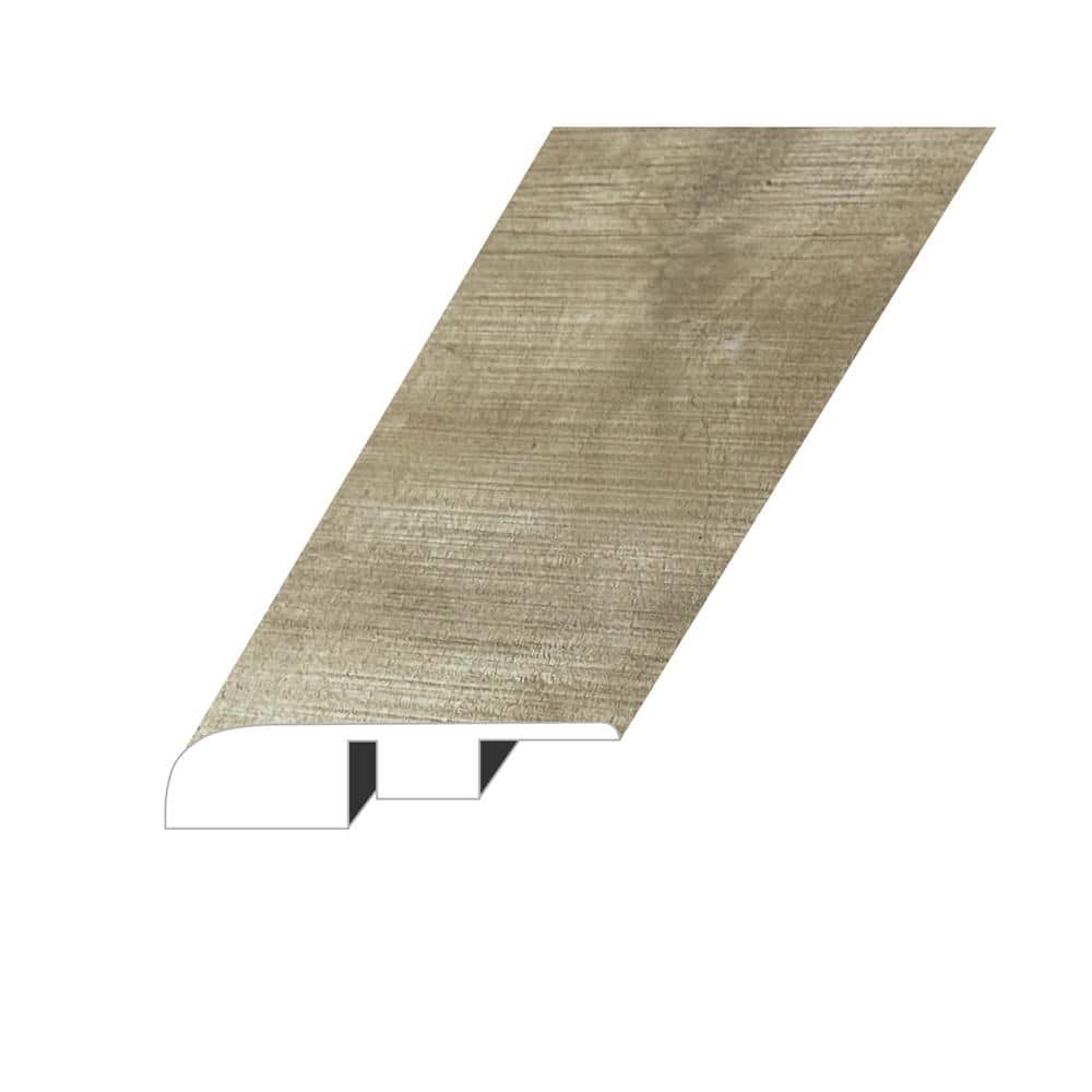 Summa Antique Pearl 0.6 in. Thick x 1.4 in. W x 94.5 in. L HDF Waterproof A