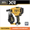 DEWALT 20V MAX 15-Degree Electric Cordless Roofing Nailer (Tool Only) DCN45RNB