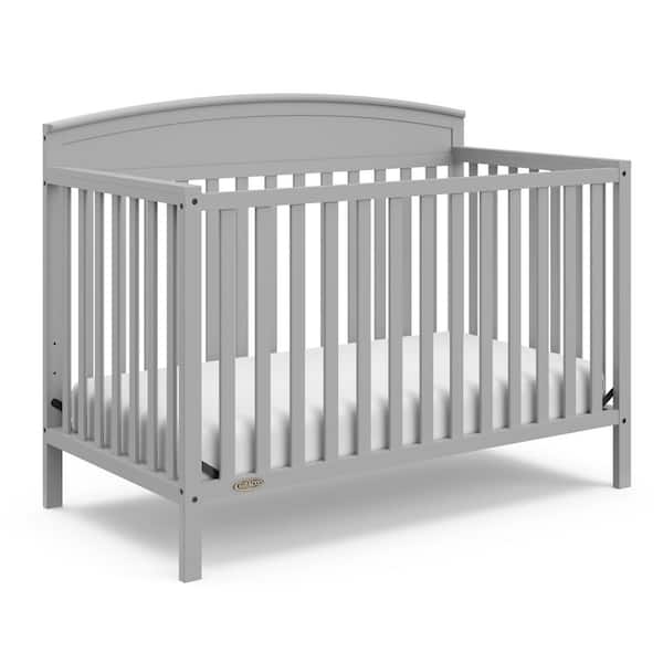 Graco Benton Pebble Gray 4-in-1 Convertible Crib