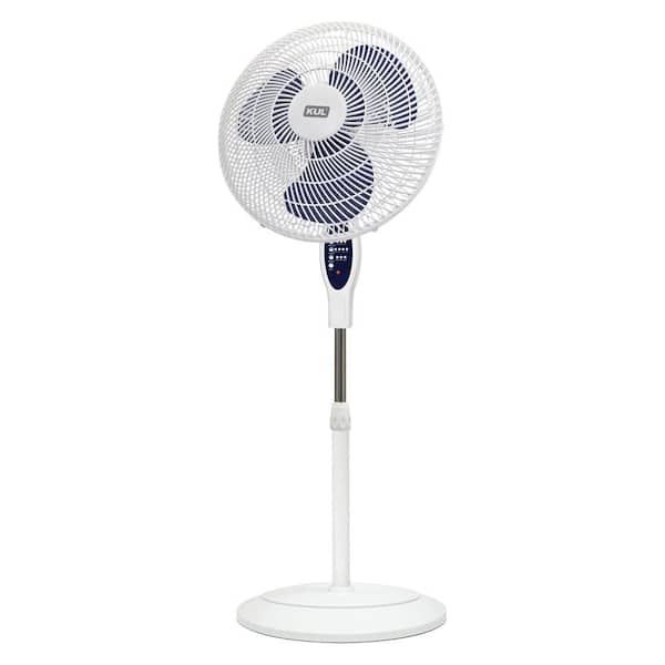 KUL 16 in. Stand Fan with Plastic Grill