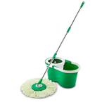 Spin Mop and Bucket System with Wringer