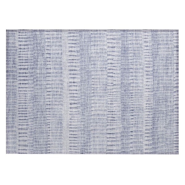 Chantille Machine Washable Indoor/Outdoor Abstract ACN2807 Sky 3 ft. x 4 ft. Area Rug