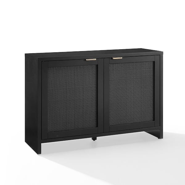 journal standard furniture キャビネット CROSLEY FURNITURE Kenji Black Record Storage Media Console CF1146