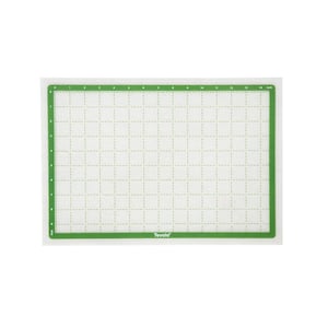16.5 in. x 11.5 in. Pro-Grade Sil 1/2 Sheet Pan Mat with Grid for Baking