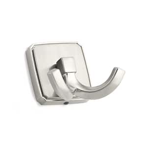 2-1/8 in. (54 mm) Brushed Nickel Transitional Wall Mount Hook