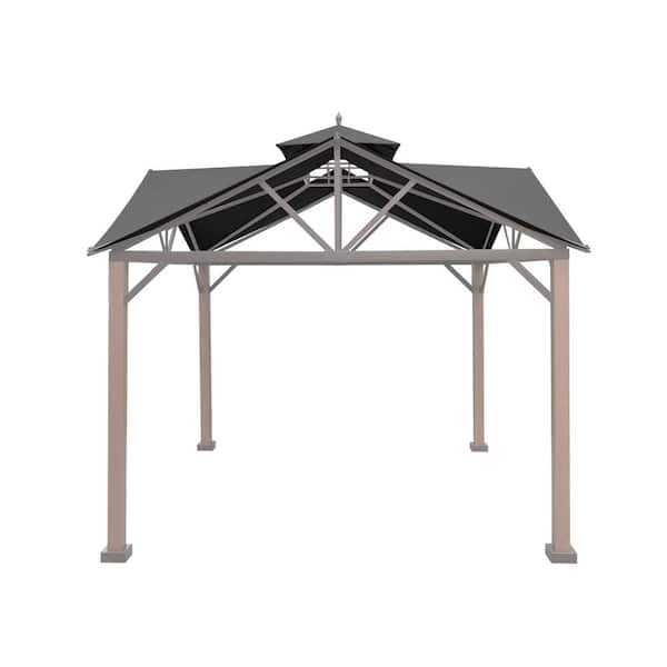 APEX GARDEN Replacement Canopy Top for The Style Selections Gazebo Model TPGAZ2307