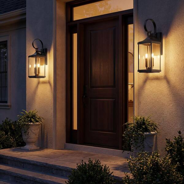 Progress Lighting Gibbes Street Collection 2-Light Textured Black