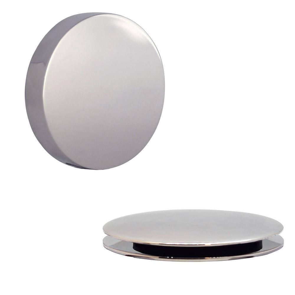 Polished Chrome Round Pop-Up Tub Drain Kit