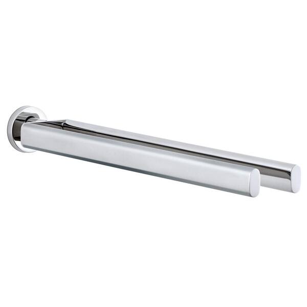 Blomus Areo 18 in. Twin Towel Bar in Polished