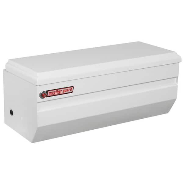 Weather Guard 47 White Steel Full Size Chest Truck Tool Box
