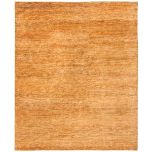 Bohemian Caramel 8 ft. x 10 ft. Solid Area Rug