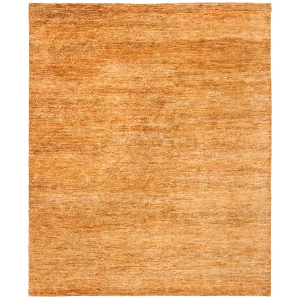 SAFAVIEH Bohemian Caramel 8 ft. x 10 ft. Solid Area Rug