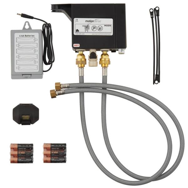 Moen Align Touchless Single Handle Pull Down Sprayer Kitchen Faucet With Motionsense Wave And Spring In Spot Resist Stainless 5923ewsrs The Home Depot