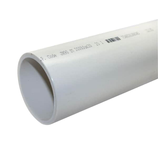 JM EAGLE 3 in. x 20 ft. PVC Sch. 40 DWV Plain End Pipe