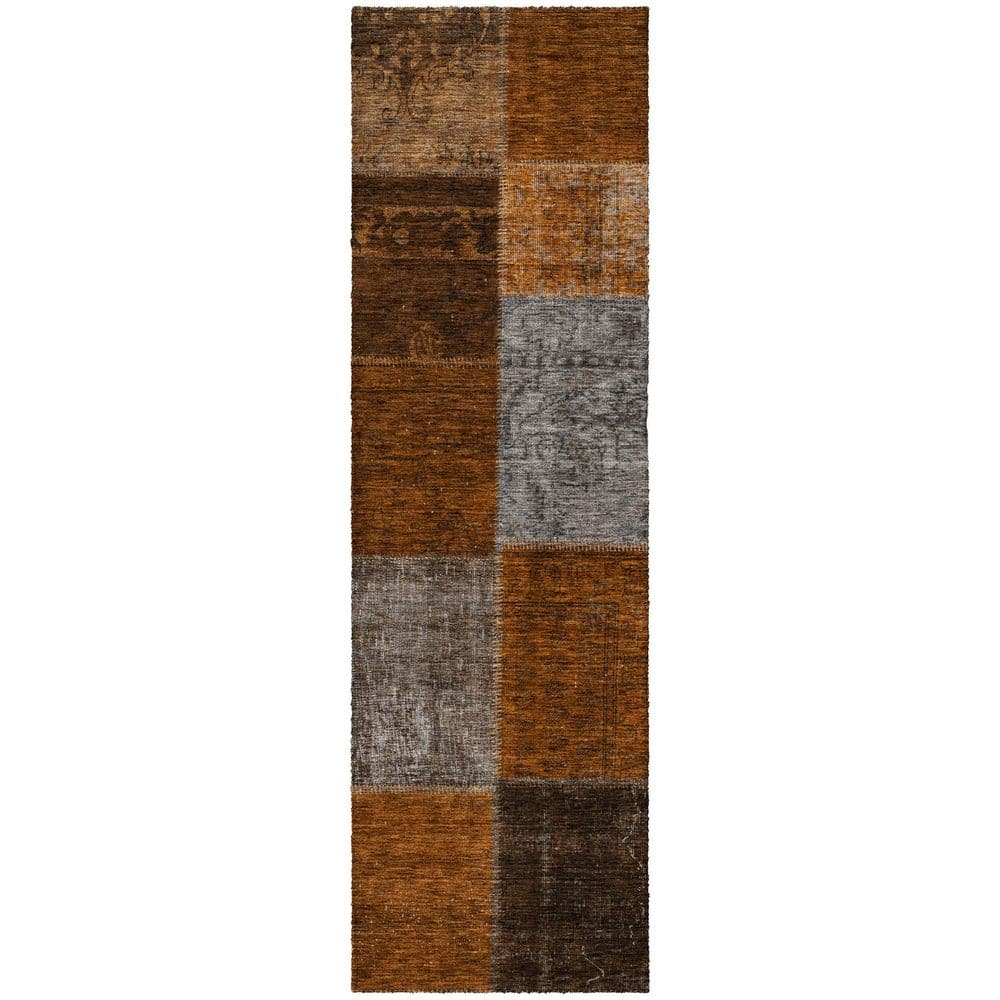 Dream Shag Premium Machine Washable Abstract ADS663 Paprika 2 ft. x 7 ft. Runner Rug price history on PriceWatchPro