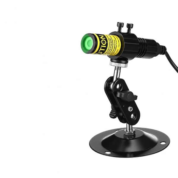 Green Laser Halloween Projector Light for Outdoor Fog Effects, IP67 Waterproof, 360-Degree Adjustable