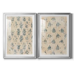 Vintage Blockprint I by Wexford Homes 2-Pieces Framed Abstract Paper Art Print 22.5 in. x 30.5 in.