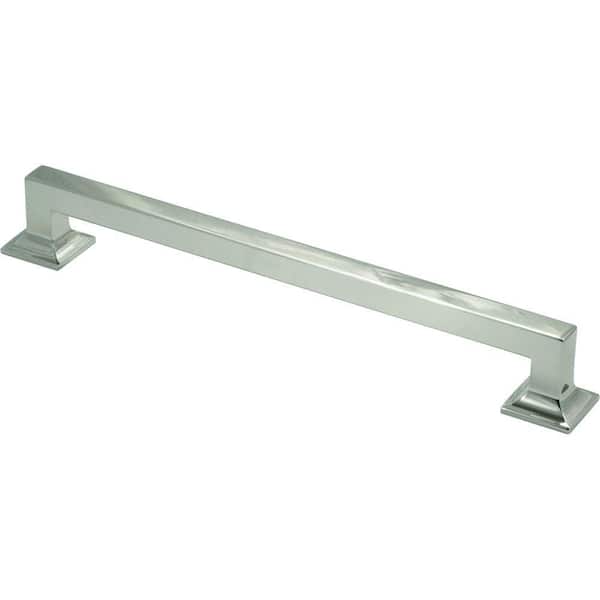 HICKORY HARDWARE Studio Collection 13 in. Center-to-Center Bright Nickel Appliance Pull