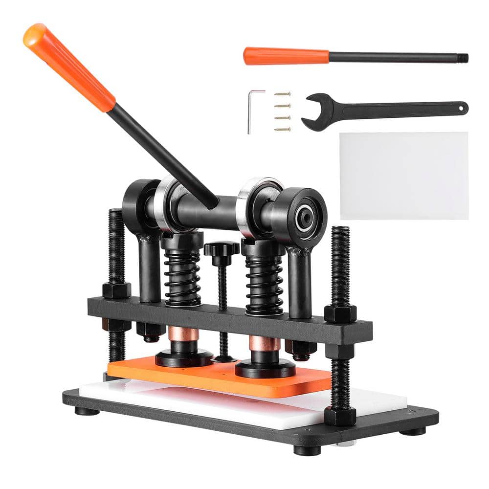 VEVOR Leather Cutting Machine, 10.2 x 4.7 in. Embossing