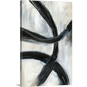 "Abstract Rings II" by Nan Art Canvas Wall Art