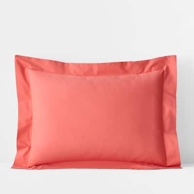 Company Cotton Coral Reef Percale King Sham