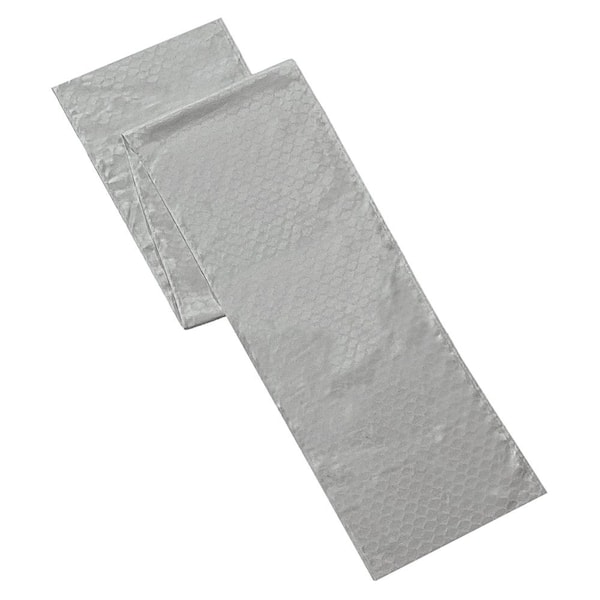 Lenox Olivia Table Runner, Grey - 14"W x 90"L