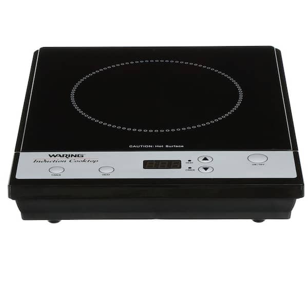 Waring Pro Professional 10 in. Induction Cooktop in Black with 1 Element