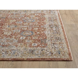 Ivy Rust 2 ft. x 8 ft. Traditional Persian Runner Rug
